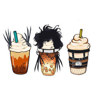 Halloween Iced Coffee