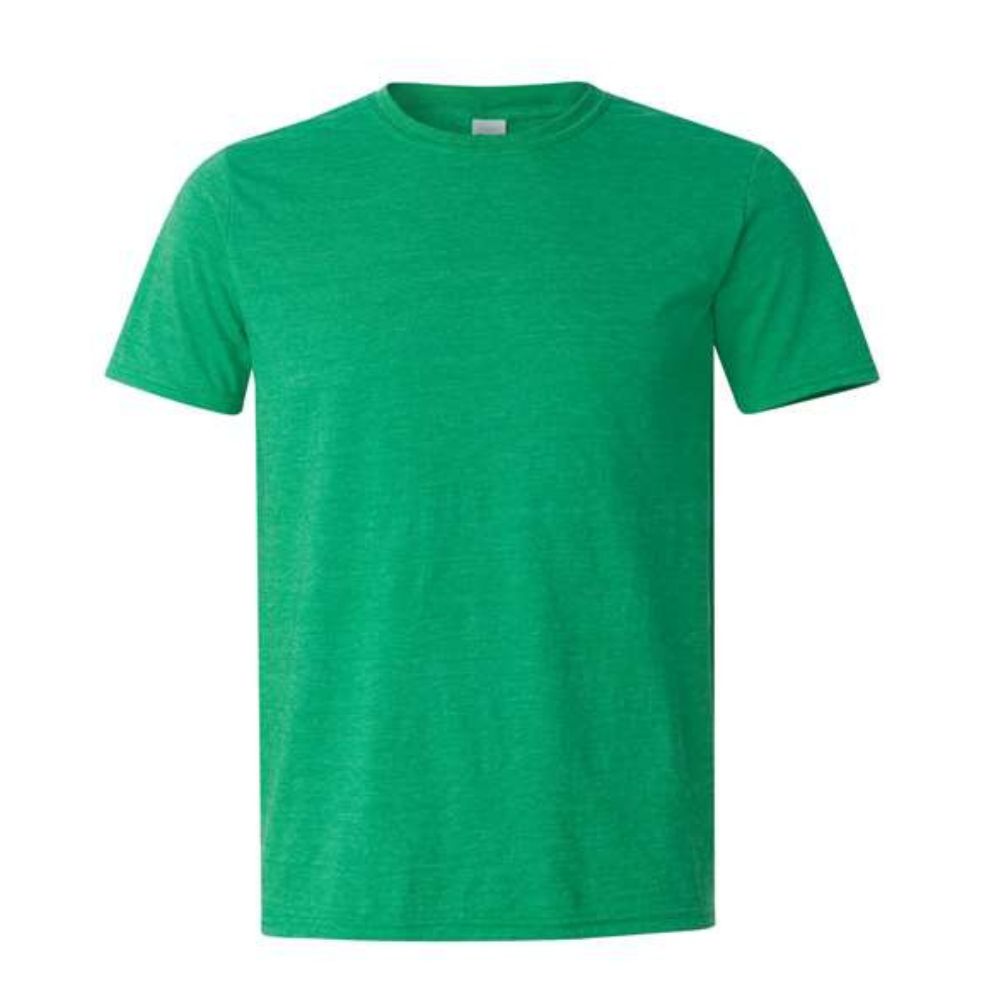 Gildan Softstyle Heather Irish Green – U Press Transfers