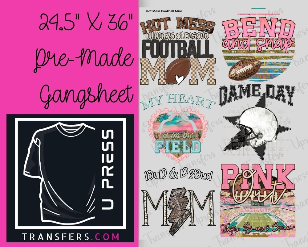 Hot Mess Football Mini