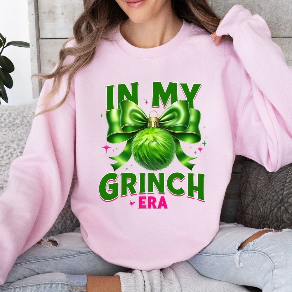 In My Grinch Era Pink And Green