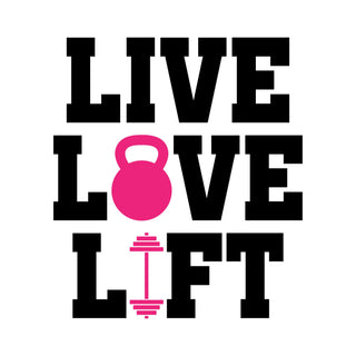 Live Love Lift Pink