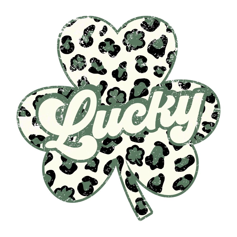 Lucky Clover Leopard