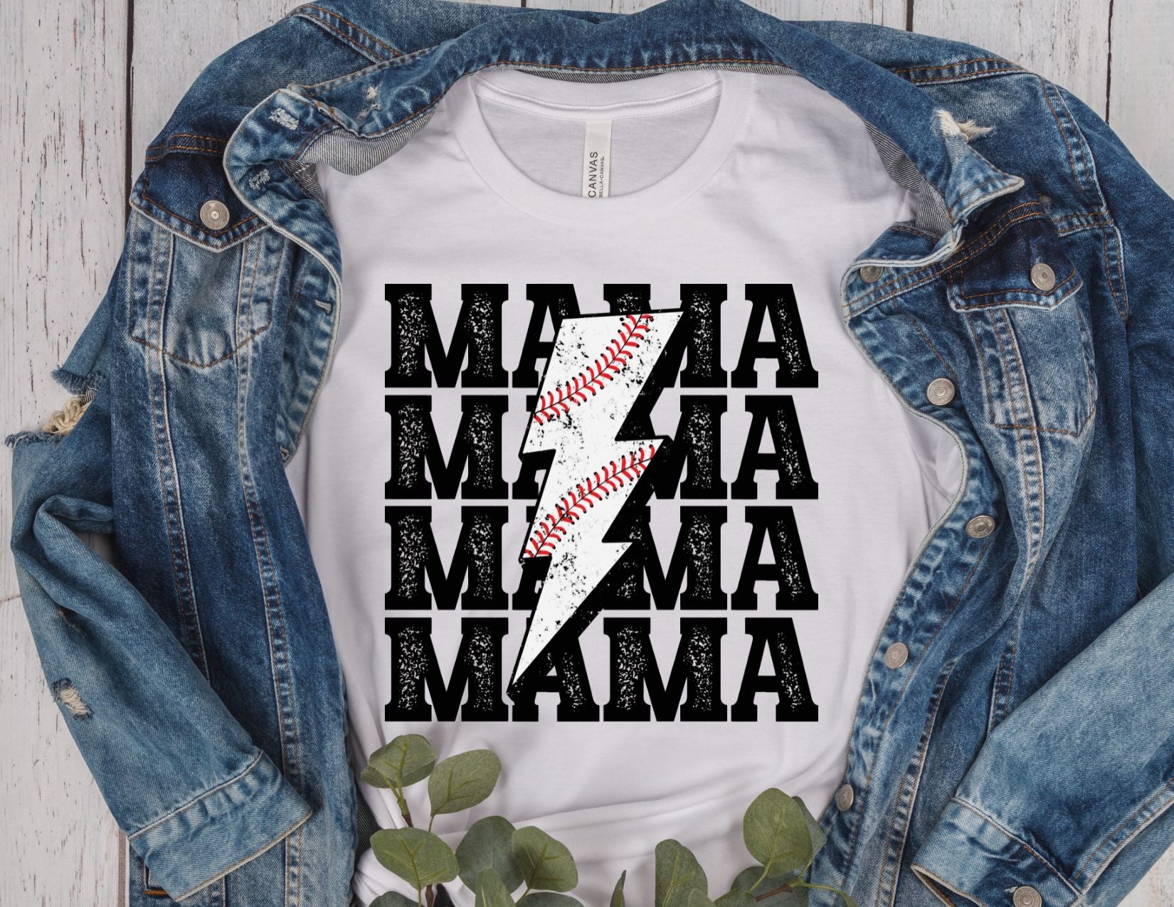 Mama Baseball Retro