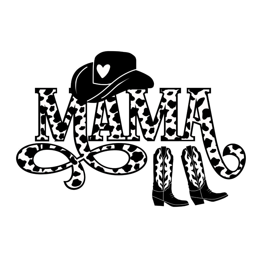 Mama Cow Print