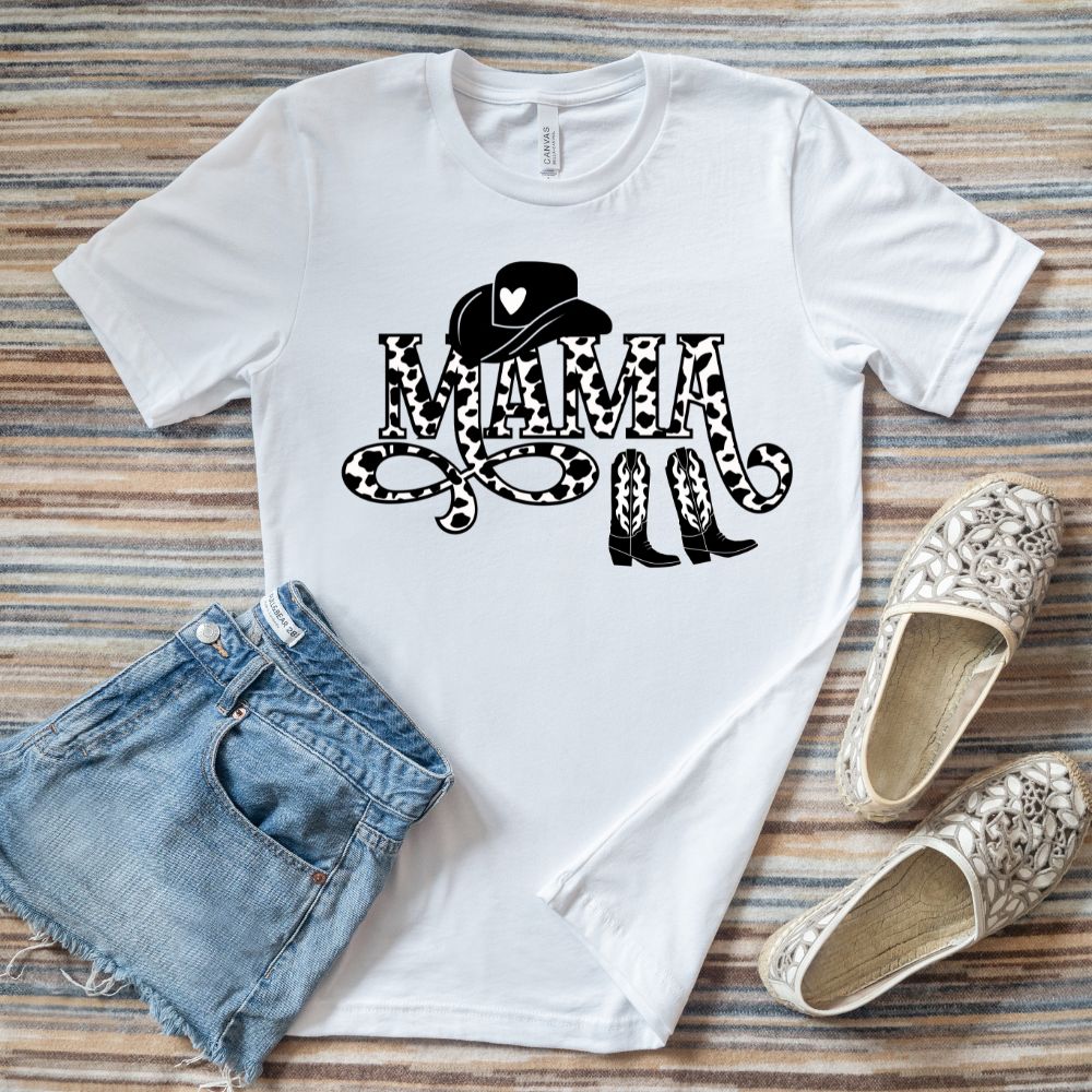 Mama Cow Print