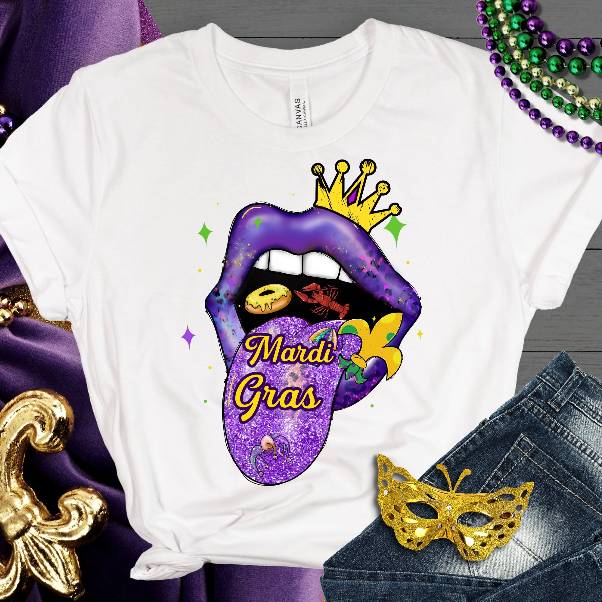 Mardi Gras Tongue