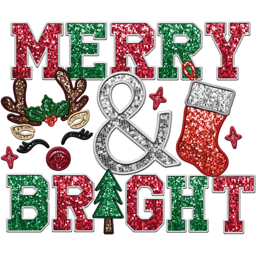 Merry and Bright Sequins