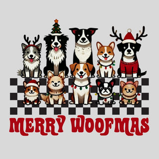 Merry Woofmas Checkered