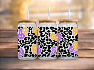 Leopard Halloween UV DTF 16oz Wrap