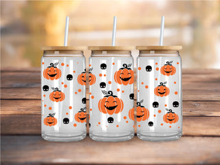 Cute Pumpkins UV DTF 16oz Wrap