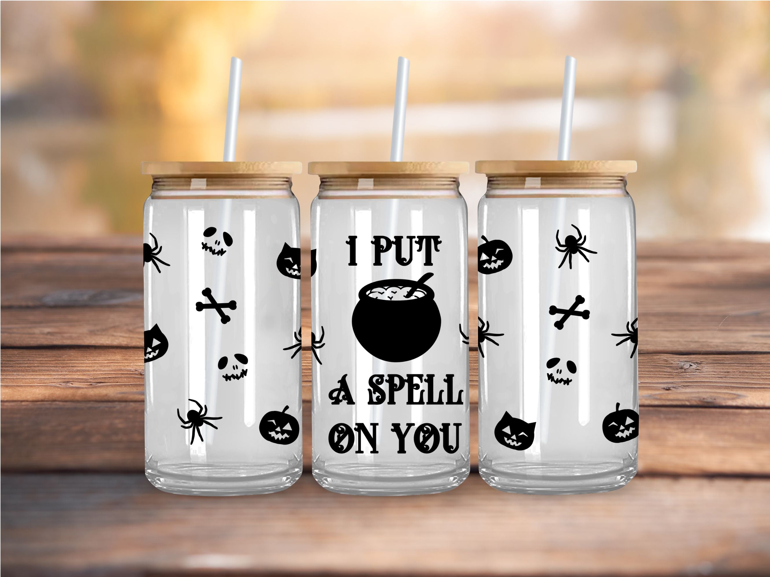 I Put A Spell On You UV DTF 16oz Wrap