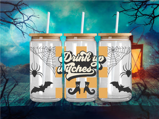 Drink Up Witches UV DTF 16oz Wrap