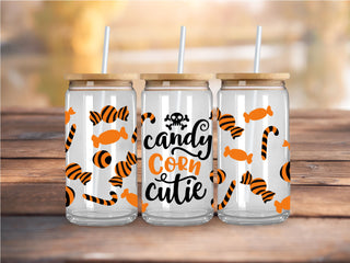 Candy Corn Cutie UV DTF 16oz Wrap