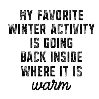 My Favorite Winter Activity