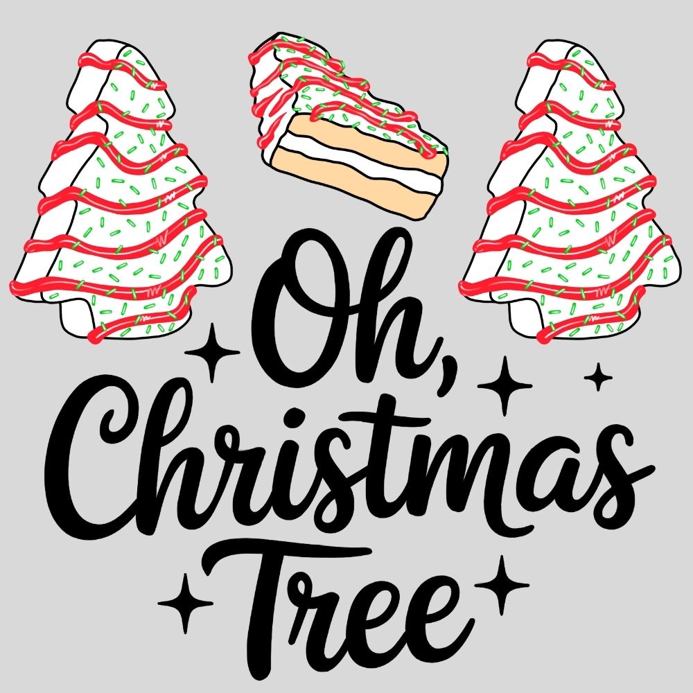 Oh Christmas Trees Cakes