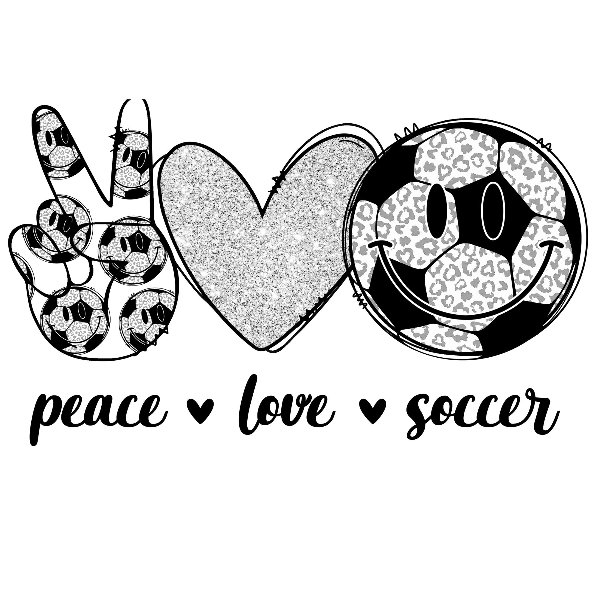 Peace Love Soccer