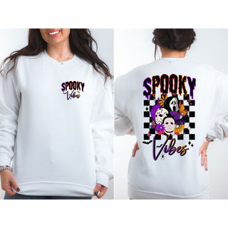 Spooky Vibes Horror Distressed