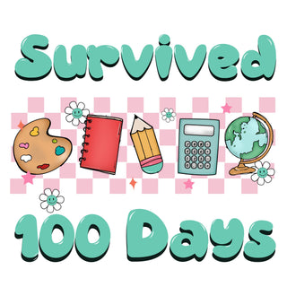 Survived 100 Days Retro