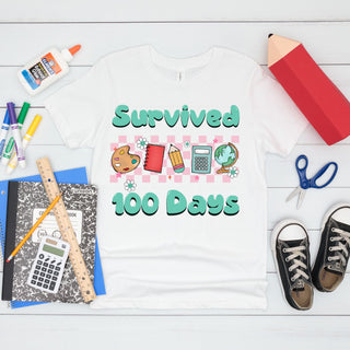 Survived 100 Days Retro