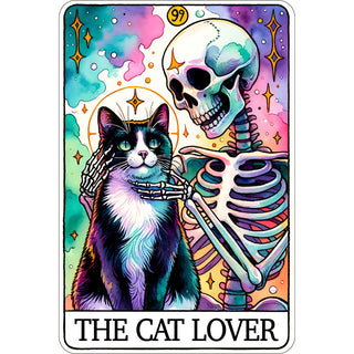 The Cat Lover Tarot Card