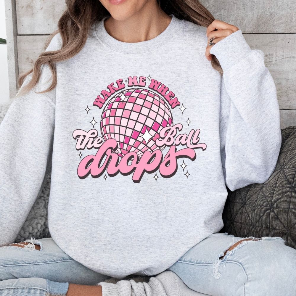 Wake Me When The Ball Drops Pink