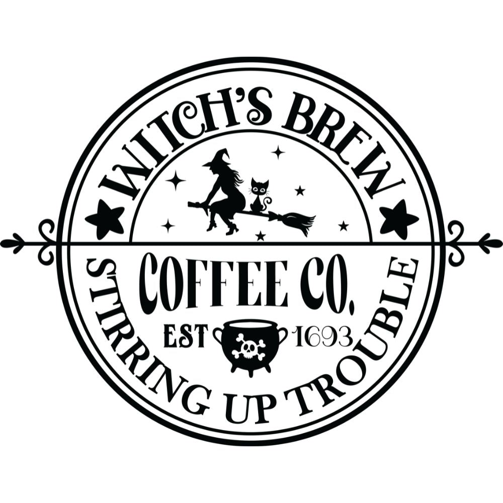 Witches Brew Coffee U Press Transfers Witches brew coffee u press transfers
