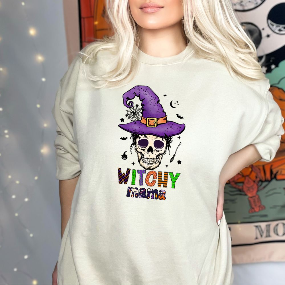 Witchy Mama Skull