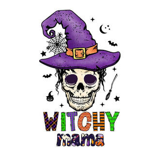 Witchy Mama Skull