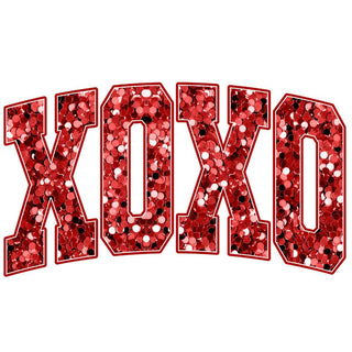 XOXO Sequins Red